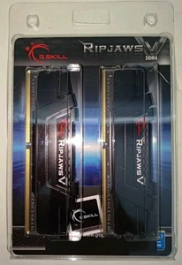 G.SKILL Ripjaws V Series 64GB (2 x 32GB) 288-Pin PC RAM DDR4 3600 (PC4 28800) Zoll - Bild 1 von 12
