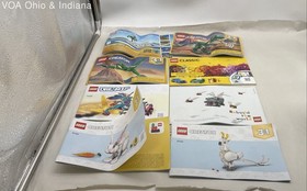 8 Lego Manuals Creator Classic & Dreamzzz 31058, 31133, 31058, 11005, 71453