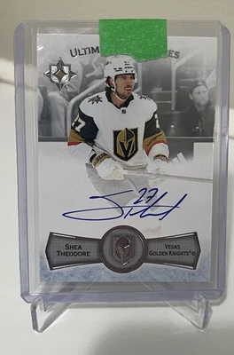 2022-23 Upper Deck Ultimate Collection - Ultimate Signatures Shea Theodore... - Image 1 of 2