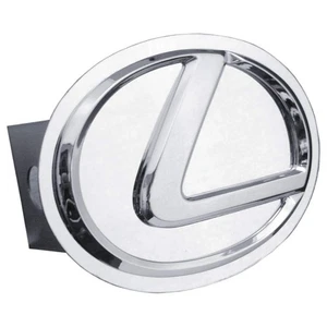 LEXUS Chrome Logo 2 inch Metal Tow Hitch Cover - Picture 1 of 1