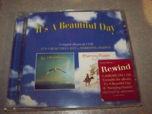 IT'S A BEAUTIFUL DAY TWO FER CD INCLUDING DEBUT LP AND MARRYING MAIDEN - Picture 1 of 2