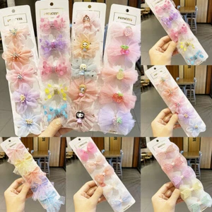 Empuñaduras para el cabello con flor corona horquillas para bebé niñas barritas para el cabello niños clips lindos - Imagen 1 de 19