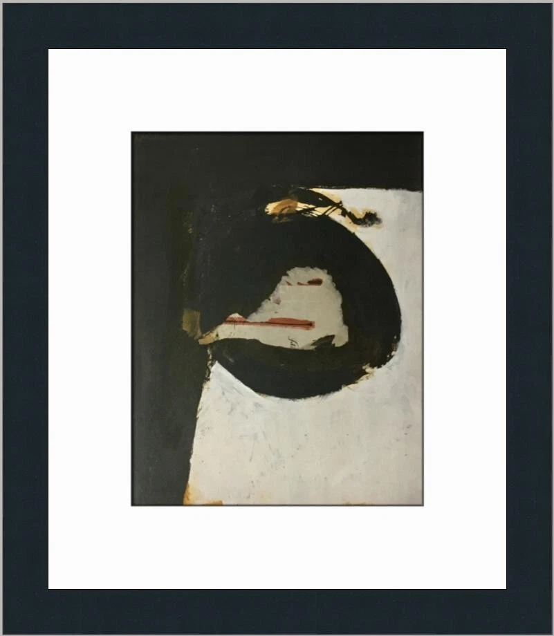 Robert Motherwell N.R.F. Коллаж номер 1 печать в рамке на заказ - Изображение 1 из 2