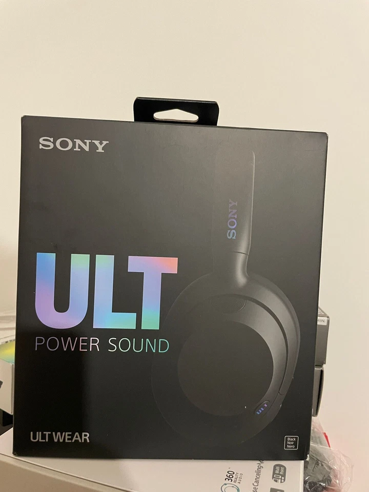 Sony Ult Power Sound Black Bluetooth Wireless Headphones - Image 1 of 1