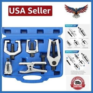 Versatile 5-Piece Ball Joint & Tie Rod End Puller Kit for Precision Repairs - Picture 1 of 8
