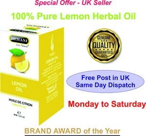 Lemon Oil 30ml 100% Natural Herbal Oil By Hemani Products 1x Pack - Picture 1 of 1