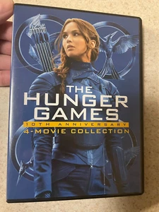 the Hunger Games 10th Anniversary 4 Movie Collection DVD - Picture 1 of 3