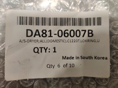 DA81-06007B Samsung OEM SERVICIO FUENTE SECADORA 401 LISTO PARA MIRAR  Foto 1 de 2