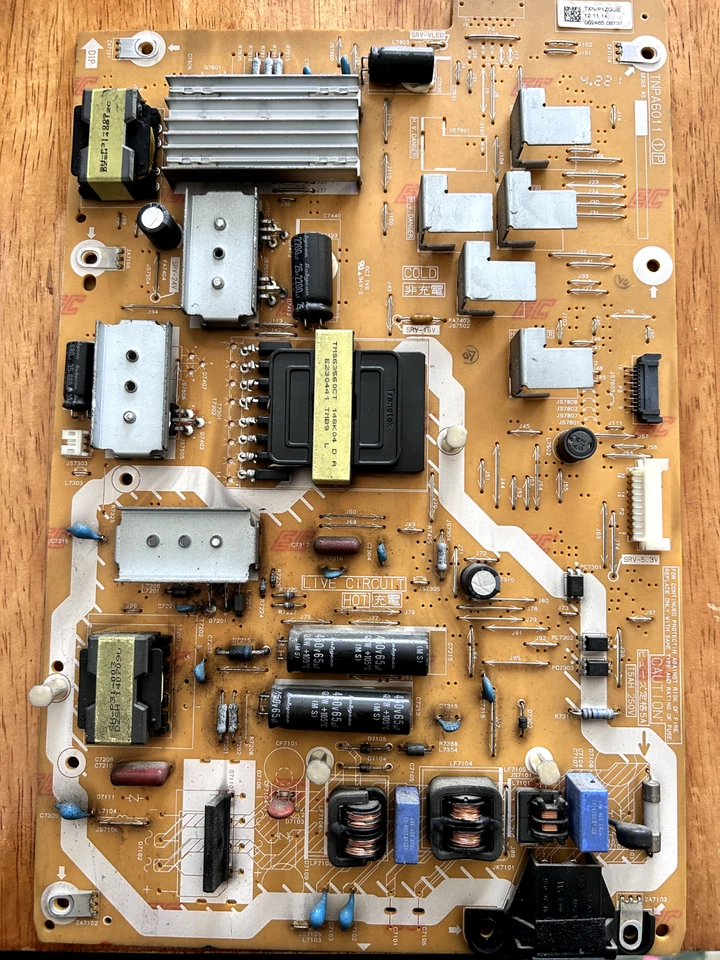 PLACA FUENTE DE ALIMENTACIÓN FUENTE DE ALIMENTACIÓN TXN/P1ZGUB PARA TV PANASONIC TX-42AS650B 42" TNPA6011 1 P Foto 1 de 1