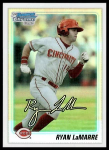 2010 Bowman Draft Picks & Prospects #BDPP8 Ryan LaMarre Chrome Refractors Reds - Picture 1 of 2