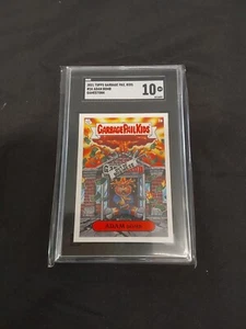 2021 Topps Garbage Pail Kids On Demand Gamestonk Adam Bomb SGC 10 GRADED - Picture 1 of 2