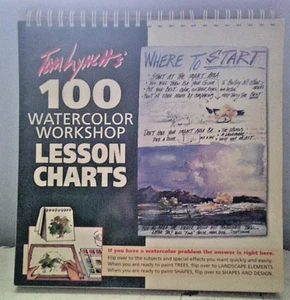 2006 TOM LYNCH'S 100 WATERCOLOR WORKSHOP LESSON CHARTS - Imagen 1 de 4