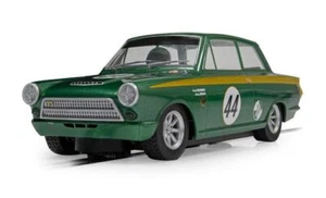 Scalextric Slot Car Model LOTUS FORD CORTINA GOODWOOD 2023 A.JORDAN-D.DI... - Picture 1 of 1