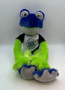 Funky Frogs Blue & Green Frog Plush "I'll Be in the Garage w/ My Dad" w/ Tag - Picture 1 of 7