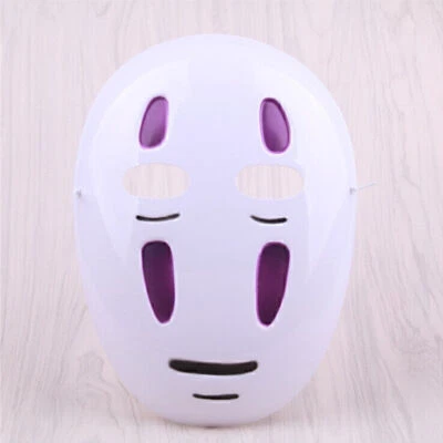 Spirited Away Ohngesicht No face Maske aus Kunststoff für Cosplay Kostüm. - Bild 1 von 4