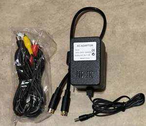 SET LOT Sega Genesis 32X connector link cable model 2 + Power Cord + A/V NEW - Picture 1 of 2
