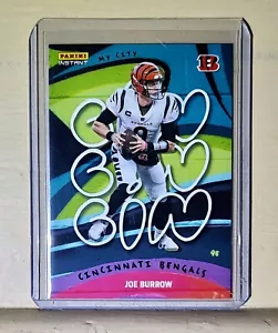 Joe Burrow 2022 Panini NFL MyCity #7 Football Card 1/1860 - Picture 1 of 2