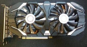 MSI P106-100 6GB mining GPU (similar to NVIDIA GTX 1060), no video output - Picture 1 of 5