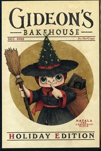 Gideon's Bakehouse 4"x6" Menu Art Card - December 2022 Natala - Picture 1 of 2