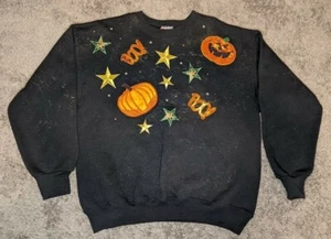 Suéter Peso Premium Hanes "Ugly Halloween" De Colección ~ Talla L - Imagen 1 de 4