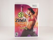 USED Zumba Fitness Join The Party (Nintendo Wii, 2010) Complete CIB