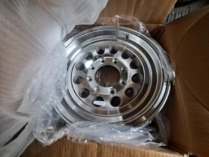 16X7 ALUMINUM MOD TRAILER RV WHEEL(S) 6x 5.5 LUG 3520# HWT SERIES 03 - Picture 1 of 3