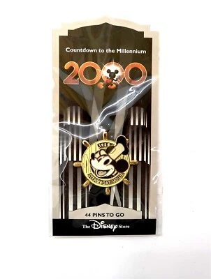 NEW Disney STEAMBOAT WILLIE 1928 Pin Countdown to the Millennium 2000 No 45 - Image 1 of 3