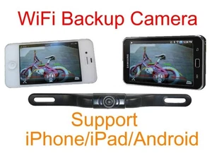WiFi Car Rear View Cam Backup Wireless Camera iPhone IOS Android NEW USA! - Picture 1 of 5