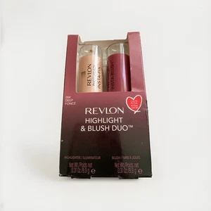 REVLON Photoready ~Highlight & Blush Duo # 004 DEEP. New - Picture 1 of 2