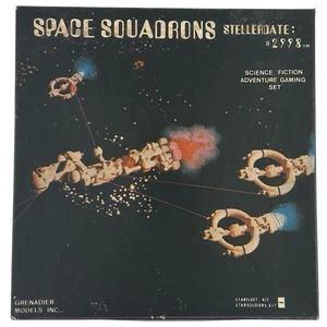 Vintage Grenadier Space Squadrons 2998 Sci-Fi Metal Starship Miniatures Set WW04 - Bild 1 von 22