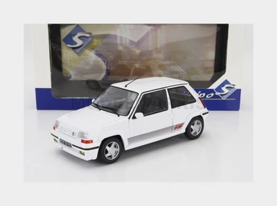 SOLIDO 1810002 RENAULT - R5 GT TURBO MKII 1989 - WHITE - 1/18 - Immagine 1 di 2