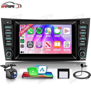 2+64G Android 15 Für Mercedes Benz E Klasse W211 C219 Carplay Autoradio GPS NAVI - Bild 1 von 24