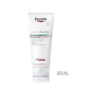 Eucerin DermoPurifyer Triple Effect Body Cream - 200ml RRP £22 - Picture 1 of 1