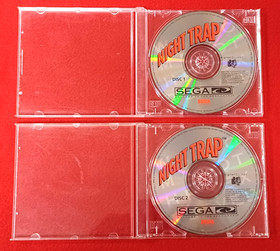Night Trap (Sega CD, 1992) Discs Only Disc 1 & 2 Only