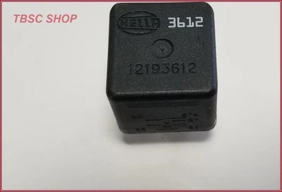 GM Chevrolet Cadillac GMC Buick Saturn 1993 - 2010 Hella 3612 Relay 12193612 - Image 1 of 4