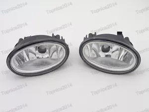 Clear Lens Front Bumper Driving Fog Lights Lamps Pair For Honda Jade 2014-2016 - Foto 1 di 4