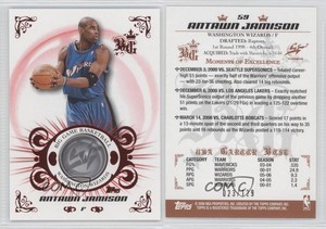 2006-07 Topps Big Game Red /129 Antawn Jamison #59