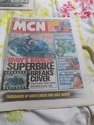  MCN/BMW 1200GS/Harley V-ROD/FZ6 v Ducati/CBR900/Yamaha WR250F & WR450F - Image 1 of 4