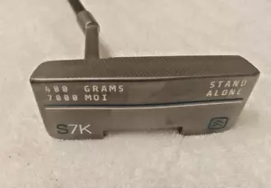 MINT S7K STAND ALONE PUTTER 34 1/2", 400 GRAMS 7000 MOI - LEFT-HANDED + HC - Picture 1 of 6