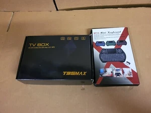 T95Max Android 10.0 Smart TV Box 4GB RAM 64GB Ultra HD 6K Reproductor multimedia WiFi doble - Imagen 1 de 5