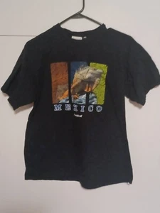 Carnival Cruise Mexico Iguana Black Size Medium Tourist Souvenir T Shirt - Picture 1 of 4