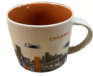 Tazza da tè caffè Starbucks You are Here Chicago Collection serie 14 oz - Foto 1 di 7