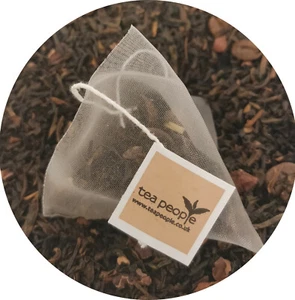 Coffee Truffle Tea Pyramids Blend of Black and Puh Erh Teas by Tea People - Picture 1 of 9