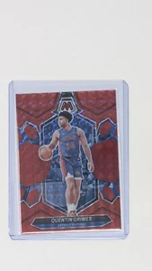 2023-24 Mosaic #37 Quentin Grimes Red Prizm - Picture 1 of 2