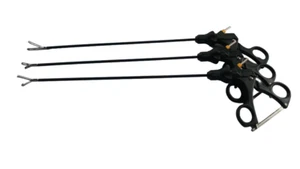 Laparoscopic Crocie-Olmi Bowel Claw 2+3 Jaw Grasper Instruments Set 5mm 3Pc - Picture 1 of 9