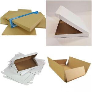 Large Letter Postage Boxes Brown or White - Various Sizes and Quantities!