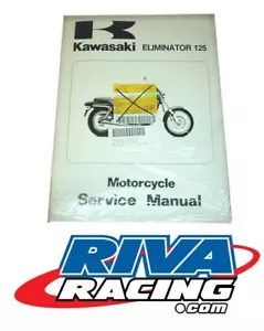 Kawasaki, Eliminator,125, Service Manual, 98-01, 99924-1332-01 - Picture 1 of 1