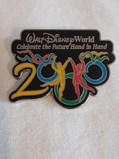 Disney Pin Walt Disney World Celebrate The Future Hand In Hand 2000 Gymnastics
