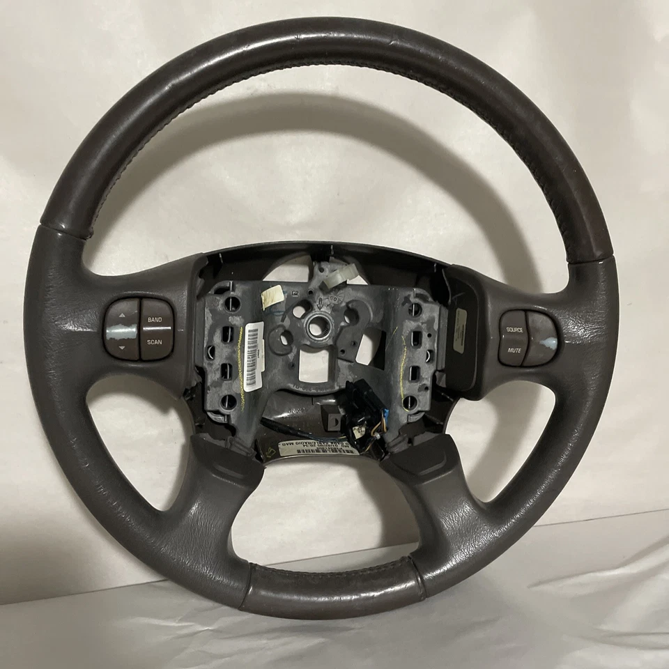Volante Buick Rendezvous 2002-2007 bronzeado fabricante de equipamento original envoltório de couro bege  - Imagem 1 de 4
