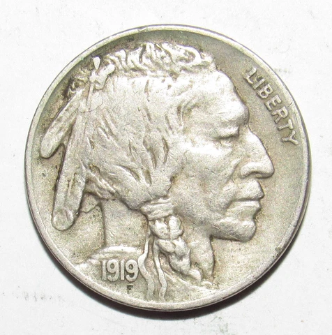1919 Buffalo Nickel XF (T26) Cover